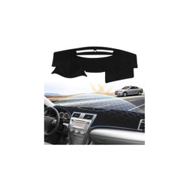 Sunsdrew Dash Cover for 2007-2011 Toyota Camry Dashboard Cover Mat for Camry Accessories Sunshade Nonslip Mesh Protector No Glare