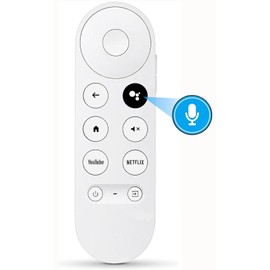 Replacement Voice Remote for Google Chromecast 4k HD Snow TV, Remote Control for G9N9N, GA01920-US, GA01409-US, GA01923-US, GA01919-US