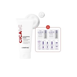 Cica AC Cleansing Foam 150ml (Gift: 1ml*2 toning serum + 2 repair 4-row pouches) / 시카에이씨 클렌징 폼 150ml (증정 : 토닝세럼 1ml*2개+리페어 4열 파우치 2개)