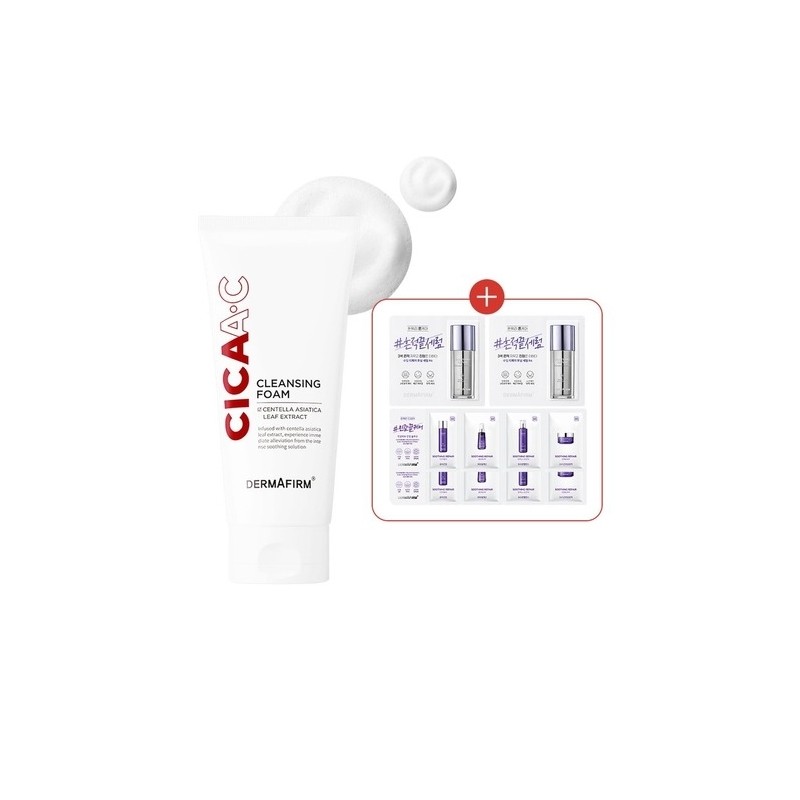 Cica AC Cleansing Foam 150ml (Gift: 1ml*2 toning serum +