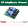 DIANN 2pcs 12V 30A 2-Channel Relay Module High Low Level