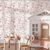 Pink Peel & Stick Wallpaper - Self-Adhesive, Removable Pink Floral