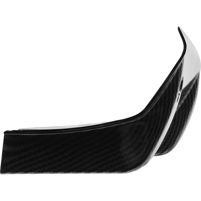 JMTBNO Rear Bumper Diffuser Lip Splitter Shark Fin Carbon For