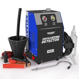 SOLARY Smoke Machine Automotive - DC12V EVAP  Leak Tester for Motorcycle/Car/Truck, Yellow (Smoke oil not contain) - Color: Blue