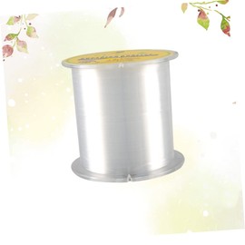 SUPVOX 500m Sea Fishing Line Invisible Nylon Strong Pulling Force Sub-line for -Range Casting for Ocean Fishing Transparent