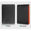 akddivve Men's RFID Blocking Wallet Short Tri-Fold Design Anti-Theft Card