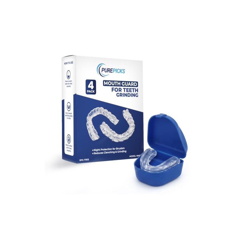 Mouth Guard for Teeth Grinding – Custom Moldable Mouthguard for