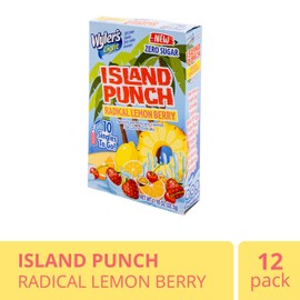 Wyler's Light Island Punch, Radical Lemon Berry, 10 CT