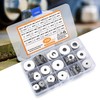 230 Pcs Large Flat Washer Set, Stainless Steel Washers, Lock