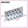 Erwin Weiß GmbH 10-way grounding rail for satellite system, grounding