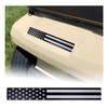 Golf Cart American Flag Plate, Fits Club Car DS and