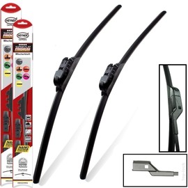 Fits Renault Trafic 2015-Onwards Heyner Germany Premium Super Flat Windscreen Wiper Blades 26"19"16'' Front and Rear Replacement Set HSF2619TLHSF16PT