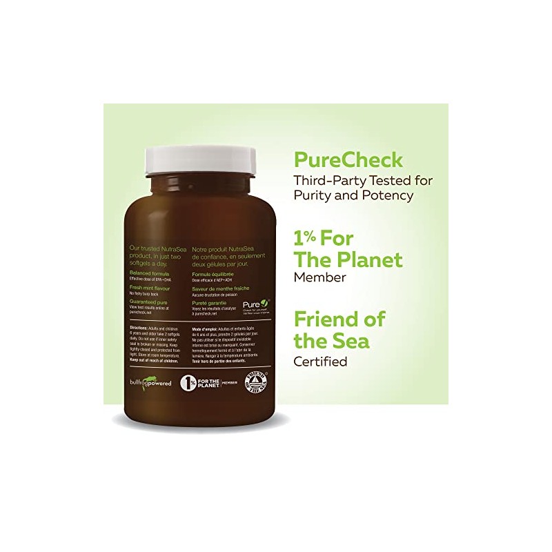 Natures Way NutraSea Softgels Menta Fresca 60 c - Suaves