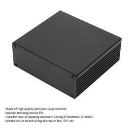 Circuit Board PCB Instrument Aluminum Cooling Box DIY Electronic Project Enclosure Case Aluminium Electronic Enclosure Project Box Metal Boxes for Electronics Plastic Aluminum 150m