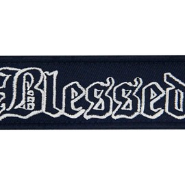 Blessed Embroidered Velcro Patch