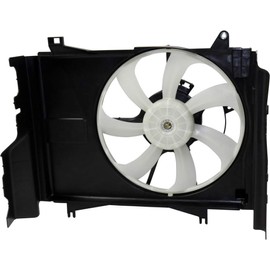 For Mitsubishi Mirage Radiator and A/C Condenser Fan Assembly 2014-2019 AT For MI3115149 | 1355A278