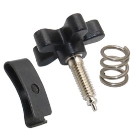 atsuch Throttle Thumb Tension Screw Kit Compatible with Harley Davidson 1974-2017/Circlip and Spring 1974-2017 Models,Replace for 56397-74C 56402-83A 56394-74 11155