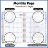 Diary 2026, A5 Weekly Planner Notebook from Jan. to Dec.
