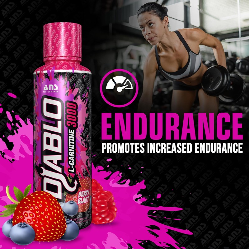 ANS Performance Diablo Carnitine 3000 (473 mL, 16 oz) -