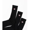 Champion Full Length Socks, 3 Pairs - blk