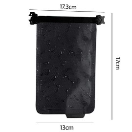 AYNKH 1 Set Travel Soap Bag, Quick Drying Soap Bag, Waterproof and Leak-proof Travel Case with Lather Bag and Carabiner, Suitable for Travelling, Camping and Outdoor, Black