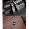able me Men Leather Travel Weekend Overnight Duffel Bag Gym