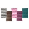 Soft Squeeze Top Slip In Eyeglasses Case And Holder, Chevron
