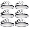 6 Pack UFO Led High Bay Light 200W(800W MH/HPS Equiv.),