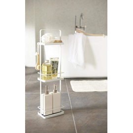 Yamazaki Bathroom Shelf, us:one Size, White