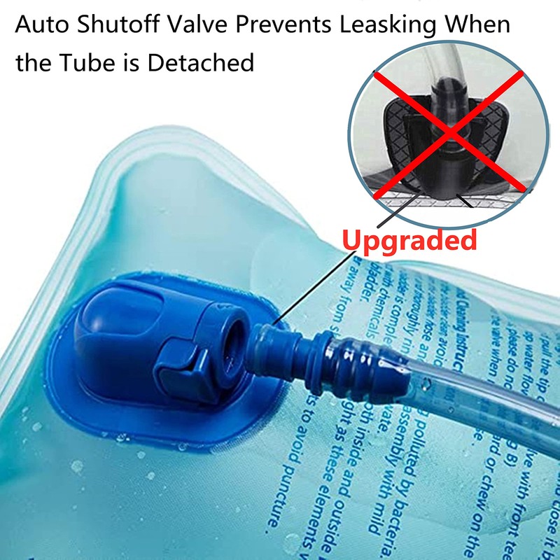 TANNOZHE Hydration Bladder 2Litre Leak Proof Water Bladder,BPA Free Hydration