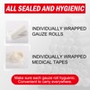 DMSKY Gauze Rolls 90 Pack, 4 in x 4.1 Yards,