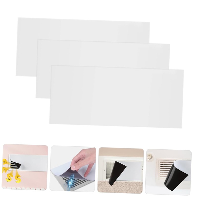 DOITOOL 3pcs Magnetic Floor Vent Covers for Installation Efficient Airflow