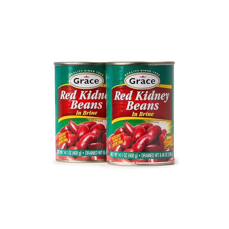 Grace Dark Red Beans in Brine 15 oz - 2