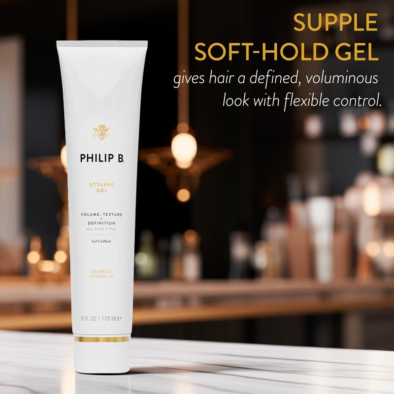 PHILIP B Styling Gel 6 oz. (178 ml) | Soft-Hold