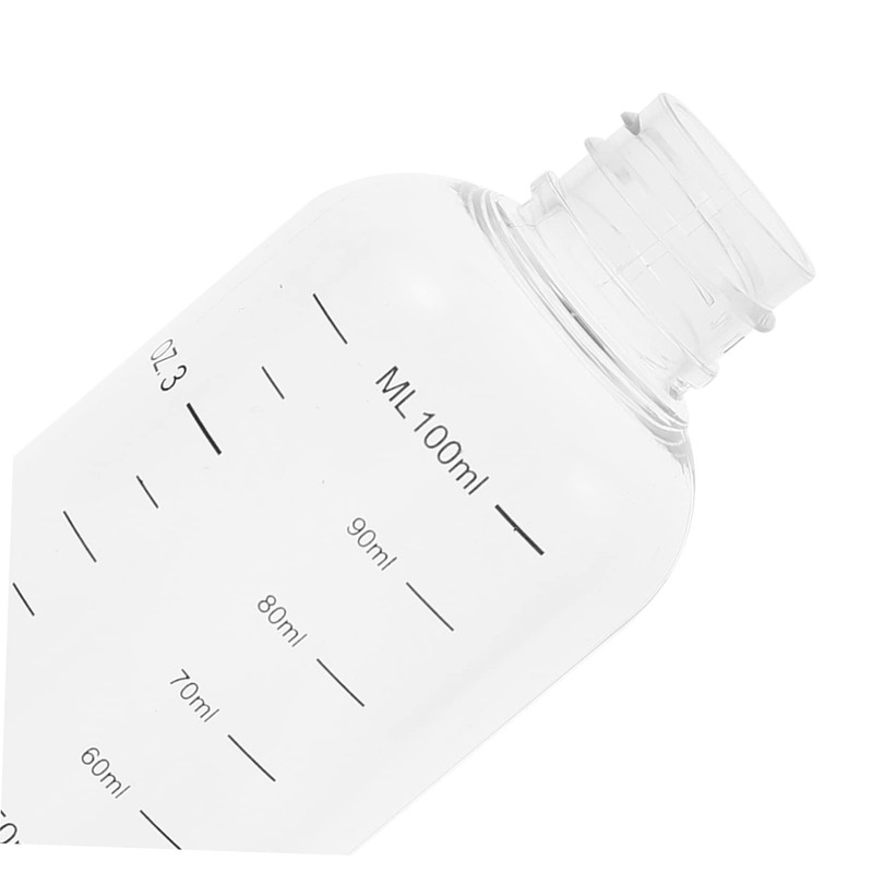 SAFIGLE 10Pcs 100ML Squeeze Dropper Bottles Precision Nozzle for Essential