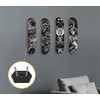 Hikeen Skateboard Wall Mount - Floating Display Hanger for Decks