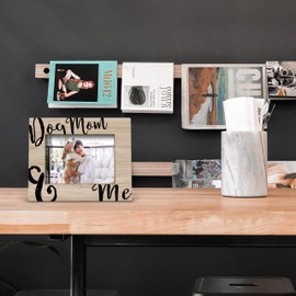 FONDCANYON Dog Mom & Lovers Gifts - Picture Frame, Mothers Day Gift, 5x7 Inch Photo