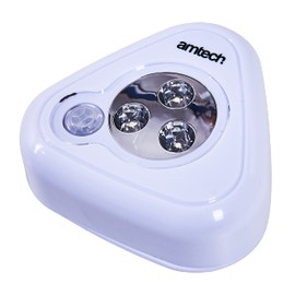 Amtech S1549 3 LED Motion Sensor Light