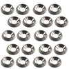 M5 Countersunk Solid Metal Finishing Cup Washer A4 Marine Grade