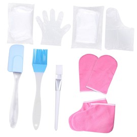 WOONEKY Professional Hand Wax Gloves Foot Care Spa Gloves Moisturizing Skin Treatment Random Color