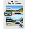 KORFRAD 4K Dash Cam Front and Rear, 2160P+1080P UHD Dual