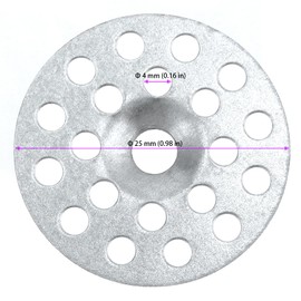TAICHEUT 600 PCS Metal Plaster Washers, 1 Inch Flat Washer Plaster Washers for Repairing Ceilings, Wall, Drywall