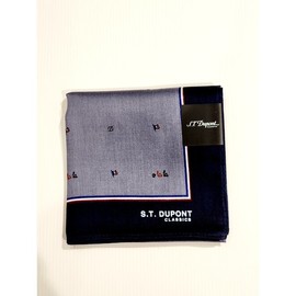ST Dupont (신세계김해점)듀퐁 순면100% 손수건  SE4FMA381006SGY (Sinsegye Gimhae branch) Dupont 100% Cotton Handkerchief SE4FMA381006SGY