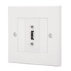 USB 2.0 Modular Faceplate/Wall Outlet (1 x USB 2.0 Port)