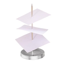 Zettelspießer Memo Halter, Zettelspießer Bonspießer, Zettelhalter Kassenbon, Rechnungen Kassenbon Halter, Quittungshalter Zettelspießer, für Restaurant küche Bars Büro Hotel