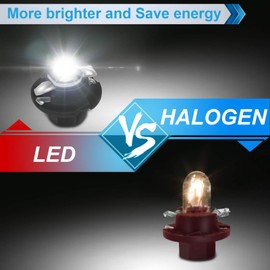 MbuyDIY - Bombillas LED blancas para panel de indicador de instrumentos, velocímetro compatible con camioneta Do-dge Ram 1500 2500 3500 2006