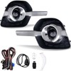 DOTCOM Front Fog Lights Driving Lamps Compatible with Chevy Equinox