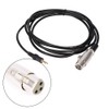 Tangxi Cable de micrófono, 10FT Conector de 3 Pines XLR