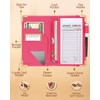 Slohif Server Book for Waitress Cute Serving Books with Zipper