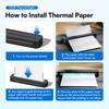 ETIKEZ D90E Thermal Printer Paper 8.5 x 11 Inch US